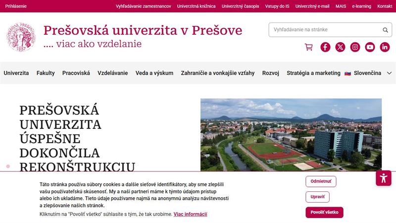 po_row_02578 VŠA Prešovskej univerzity v Prešove