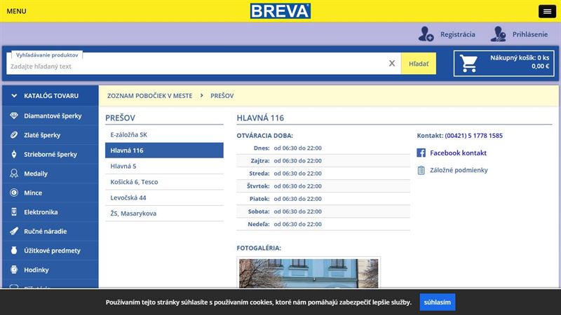 Záložňa Breva