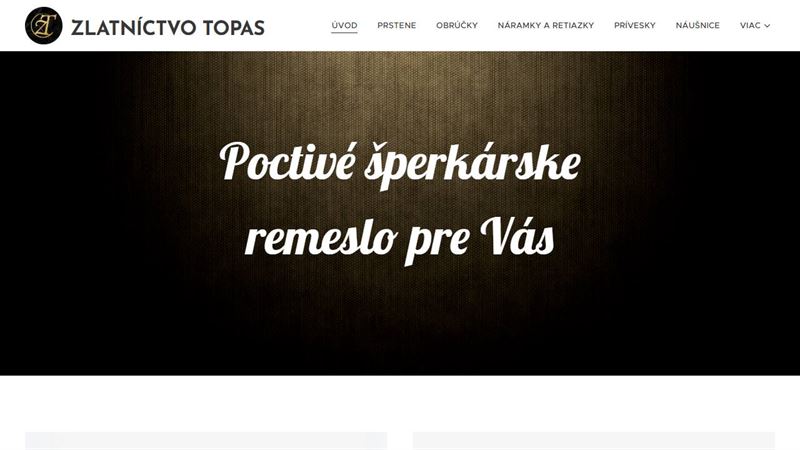 Zlatníctvo Topas