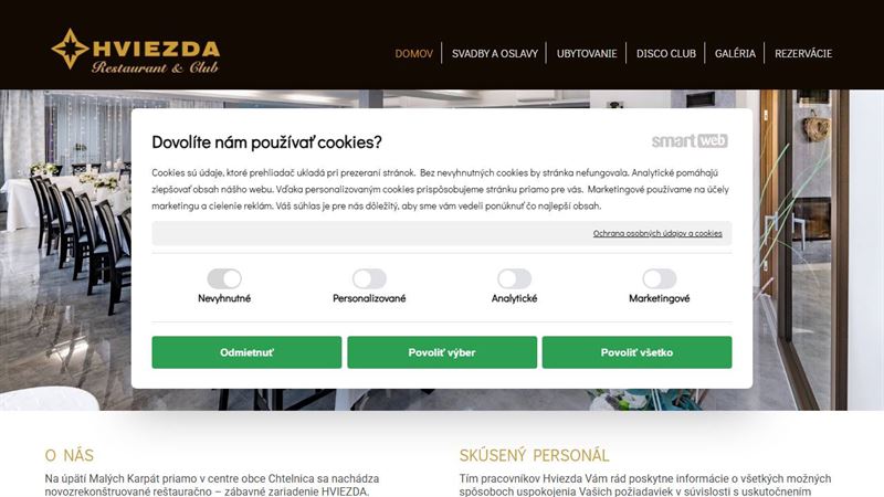 Ubytovacie zariadenie HVIEZDA