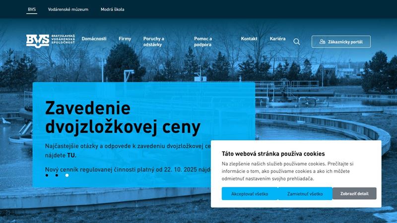 tt_node_11754939367 Bratislavská vodárenská spoločnosť - kontaktné centrum