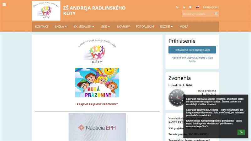 Školská jedáleň pri ZŠ