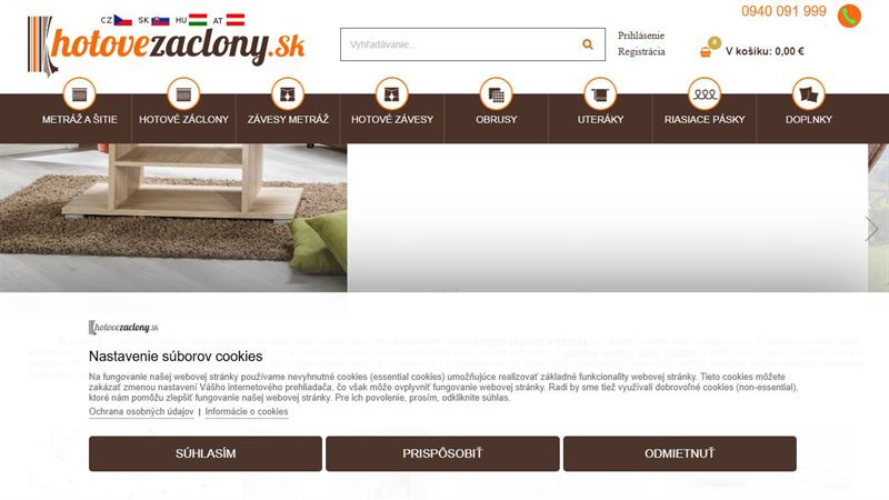 HotoveZaclony.sk