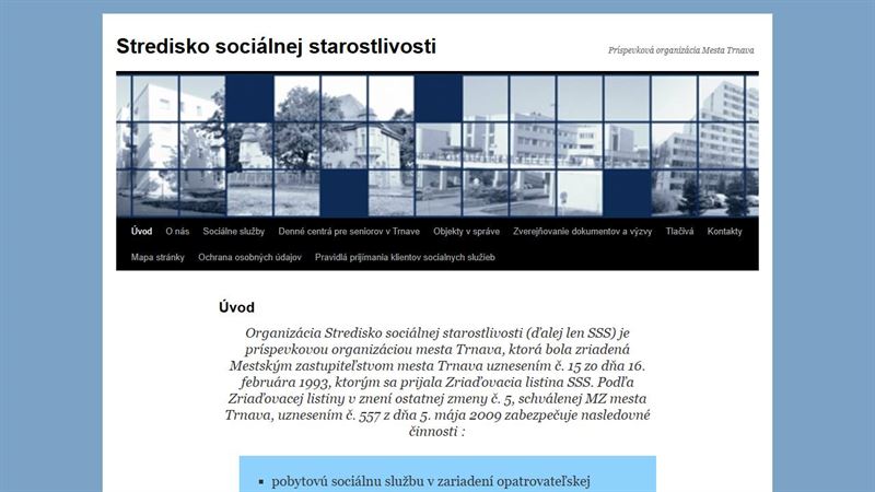 Stredisko sociálnej starostlivosti
