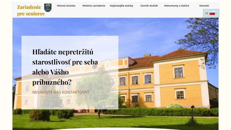Zariadenie pre seniorov Gabčíkovo