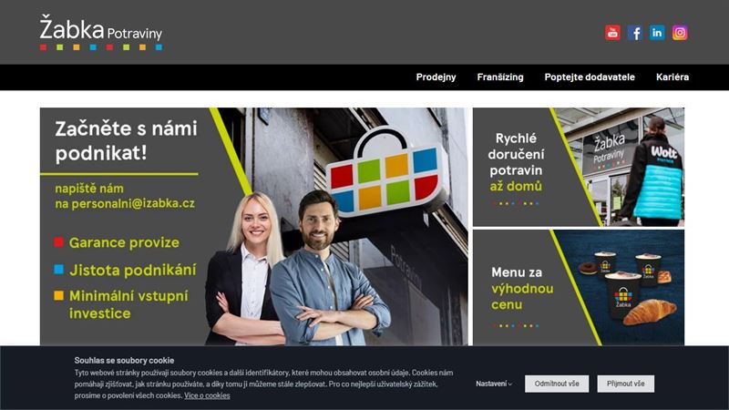 Potraviny Žabka
