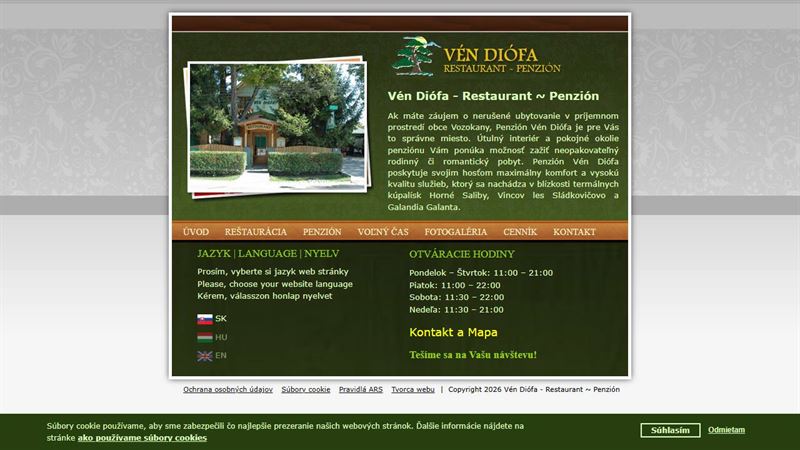 Vén Diófa Reštaurácia - Penzión
