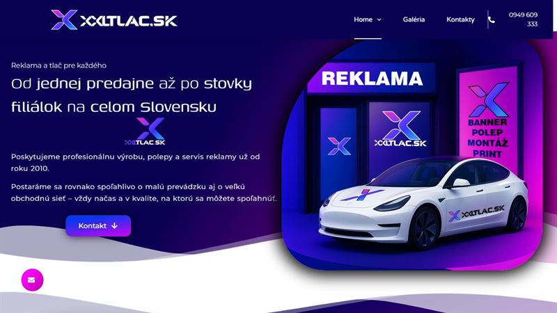 XXLTLAC.SK | Výroba nie len reklamy