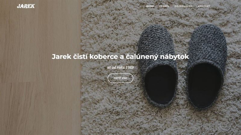 Jarek - čistiareň kobercov