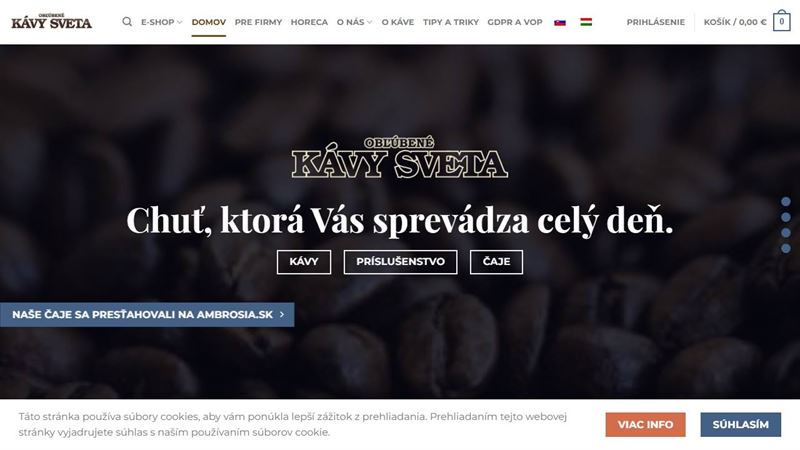 website_00436 Kávy Sveta