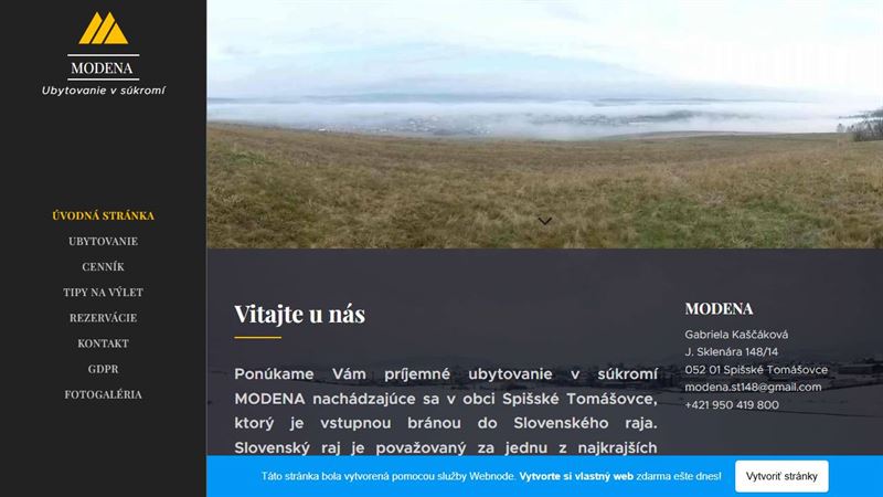 website_00496 Ubytovanie Modena