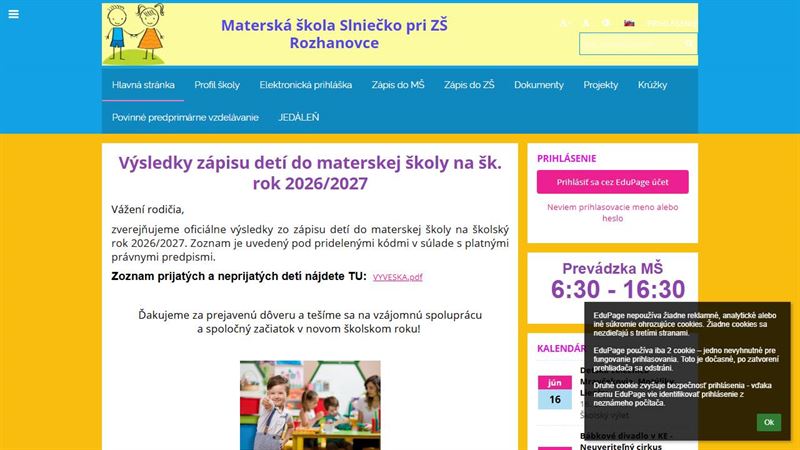 Materská škola Slniečko