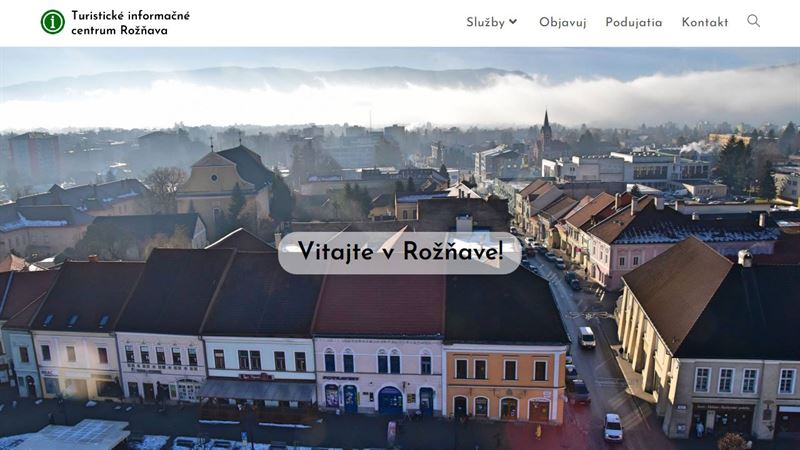 website_00608 Turistické informačné centrum Rožňava