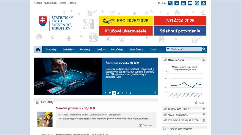 website_00644 Štatistický úrad SR