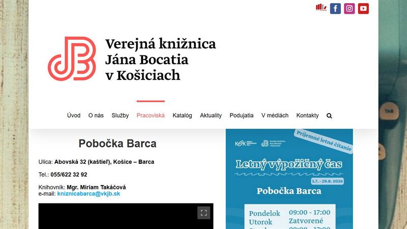 website_00702 Verejná knižnica Jána Bocatia