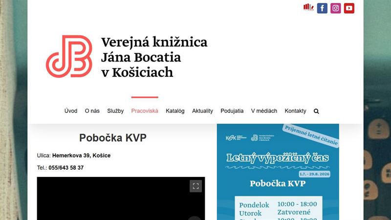website_00704 Verejná knižnica Jána Bocatia