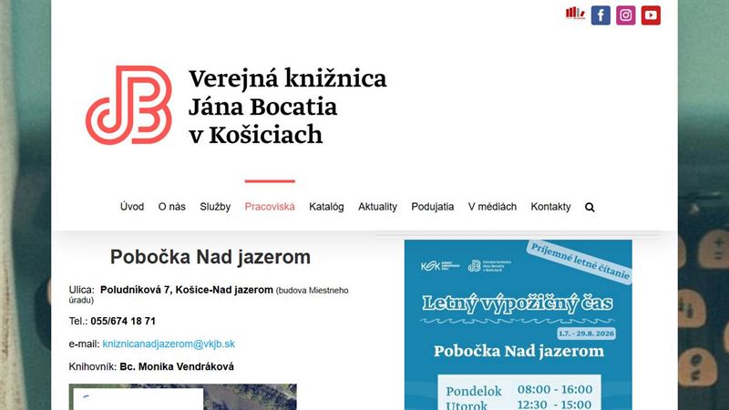 website_00705 Verejná knižnica Jána Bocatia