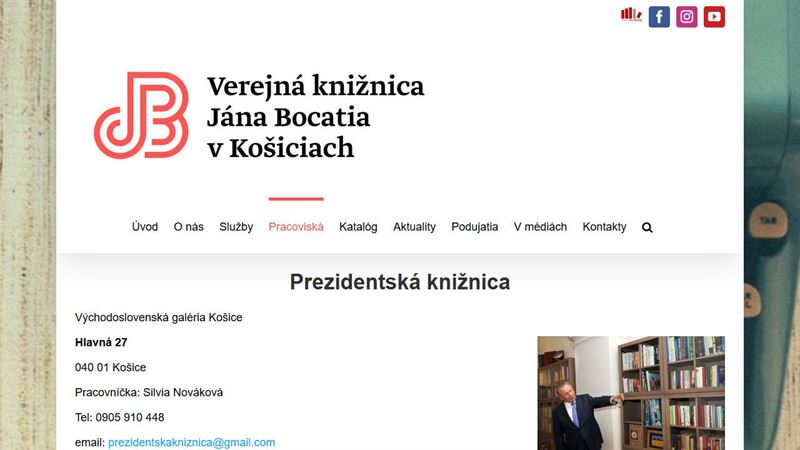 website_00708 Prezidentská knižnica