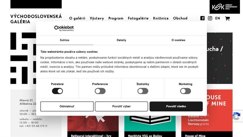 website_00712 Východoslovenská galéria