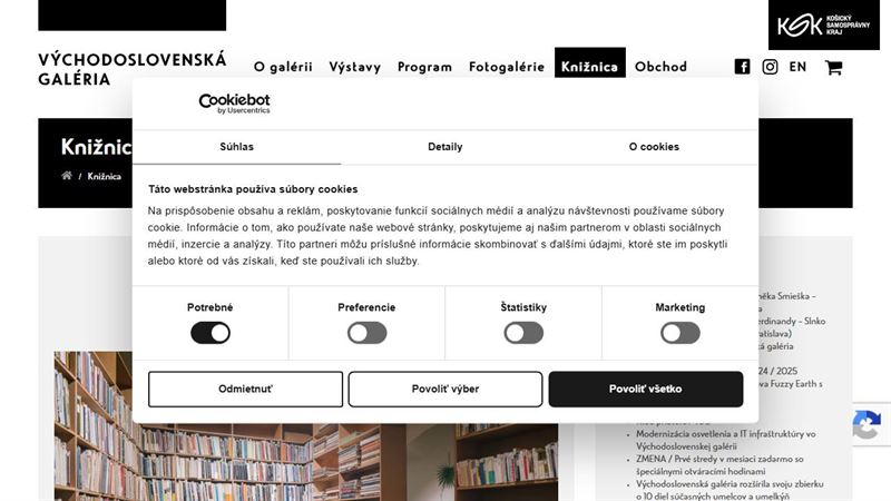 website_00713 Knižnica VSG