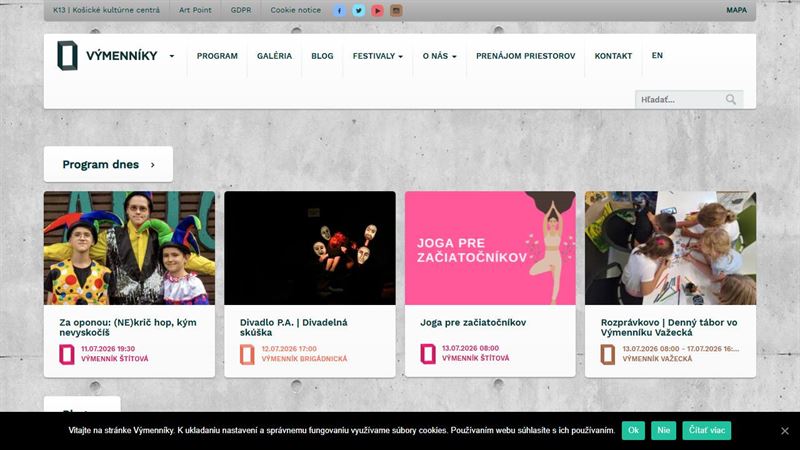 website_00714 Výmenníky