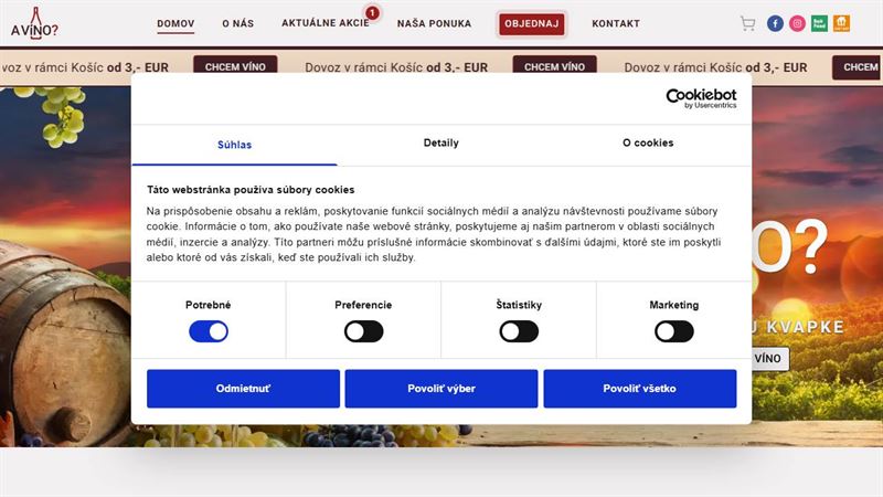 A VÍNO? - Vinotéka Košice
