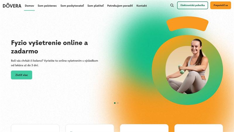 website_00930 Zdravotná poisťovňa Dôvera+
