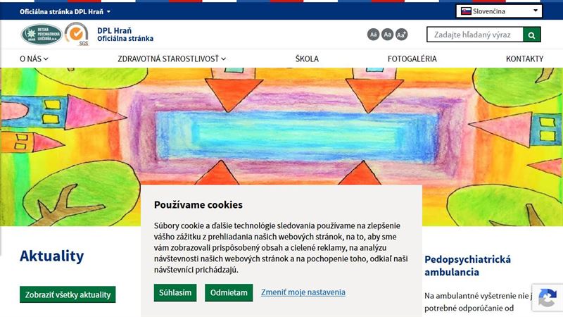Detská psychiatrická liečebňa n.o. Hraň