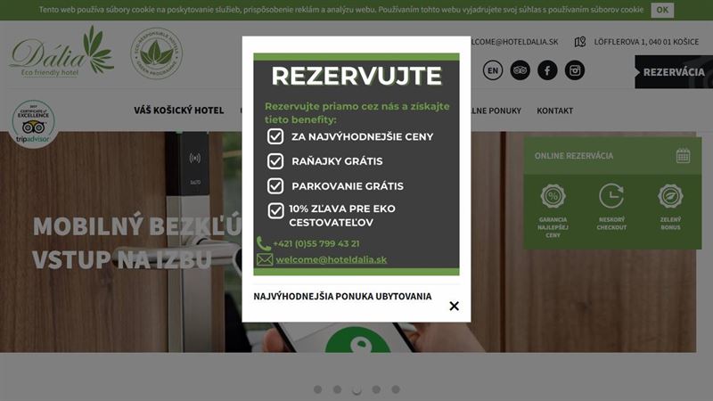Eco friendly Hotel Dália