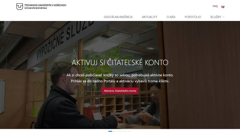 website_01306 Univerzitná knižnica TUKE
