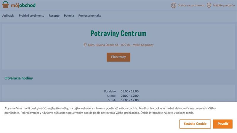 Potraviny Centrum