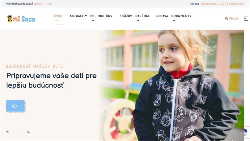 website_01409 Materská škola Mládežnícka 2