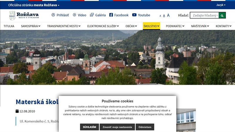 Materská škola s VJM