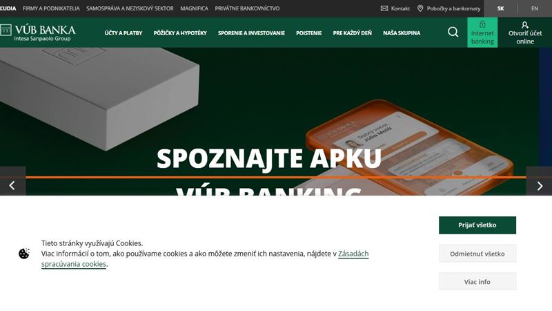 website_01917 Všeobecná úverová banka