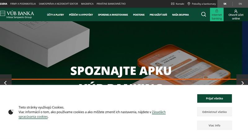 website_01918 Všeobecná úverová banka