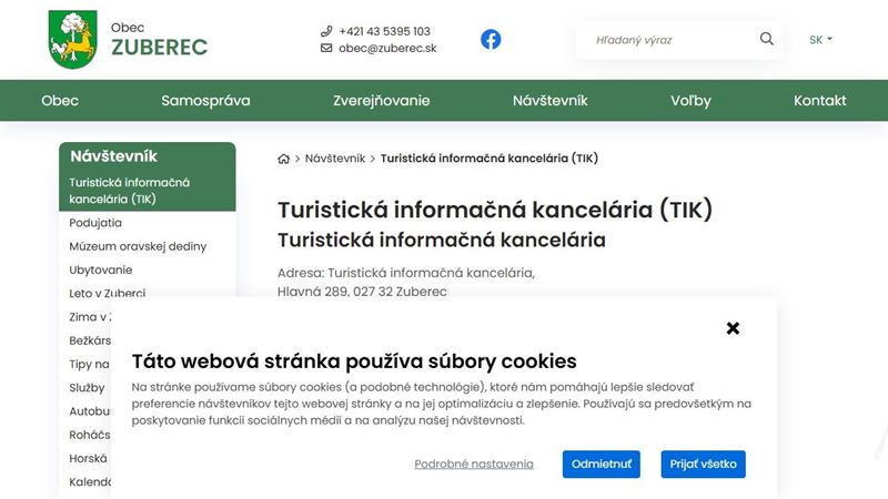 za_node_12086882800 Turistická informačná kancelária Zuberec
