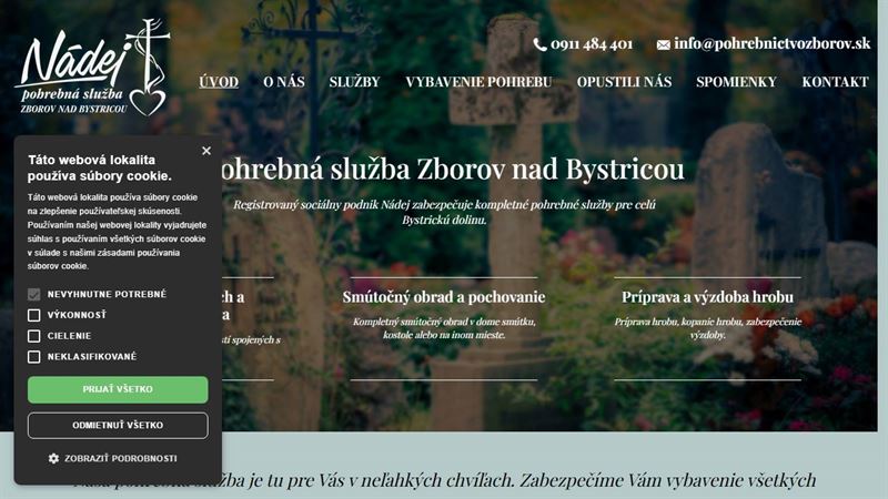 za_node_12603540306 Pohrebná služba Nádej