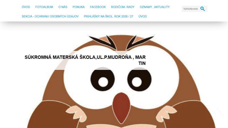 Súkromná materská škola Mudroňova 32