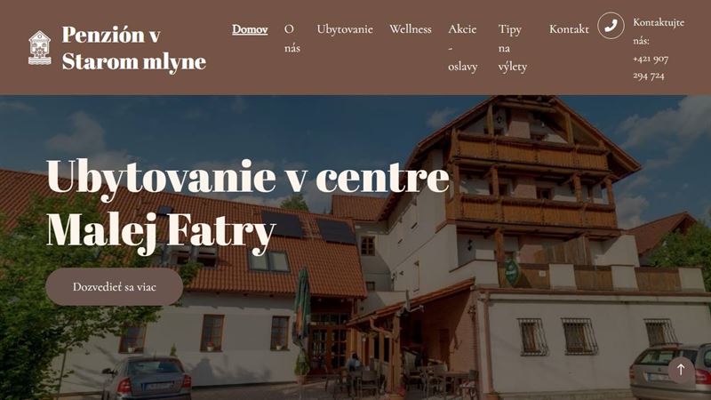 za_node_2017404402 Penzión v Starom mlyne