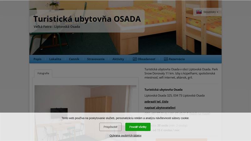 za_node_8824401539 Turistická ubytovňa Osada