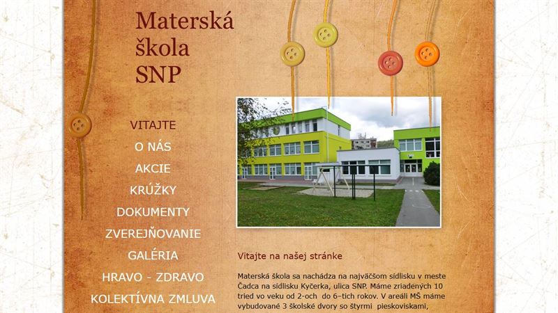 Materská škola SNP