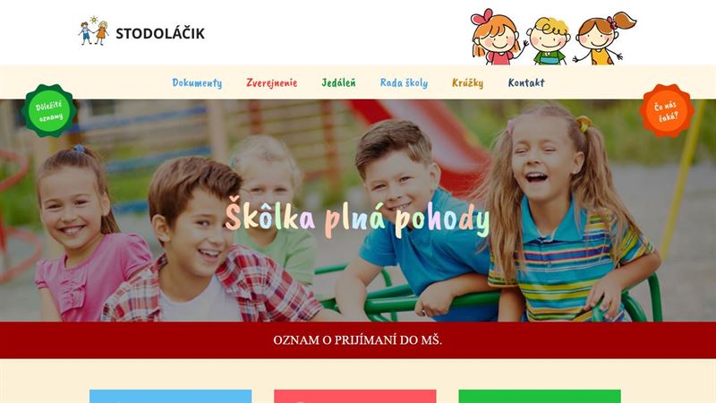 Materská škôlka Stodoláčik