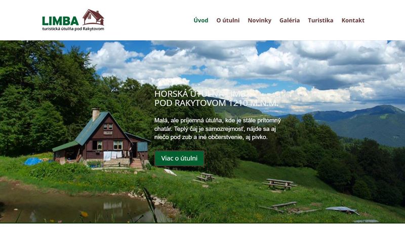 Horská útulňa Limba pod Rakytovom