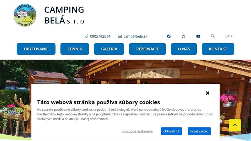 Camping Belá Nižné Kamence